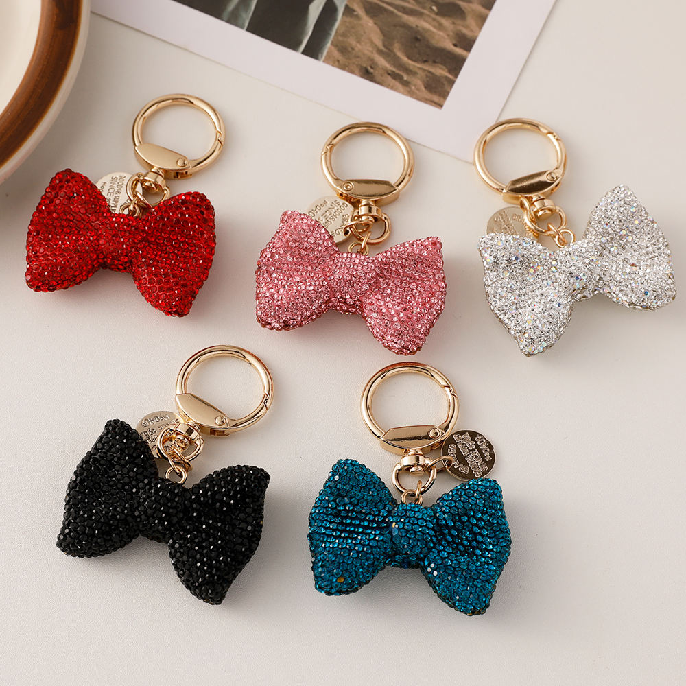 Bow-Shaped Bag Charms