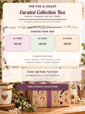 The Fox and Violet Curated Collection Box